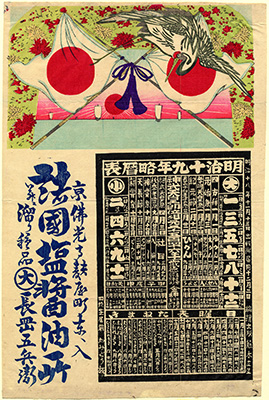 [諸国塩醤油所の広告]