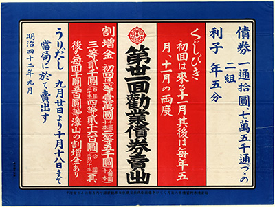 [第三十一回勧業債券売出ポスター]